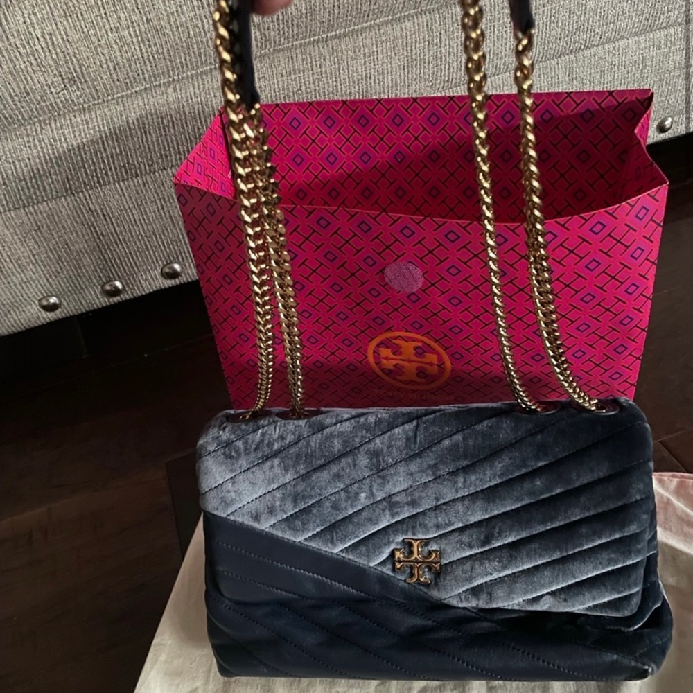 Tory Burch Kira chevron convertible